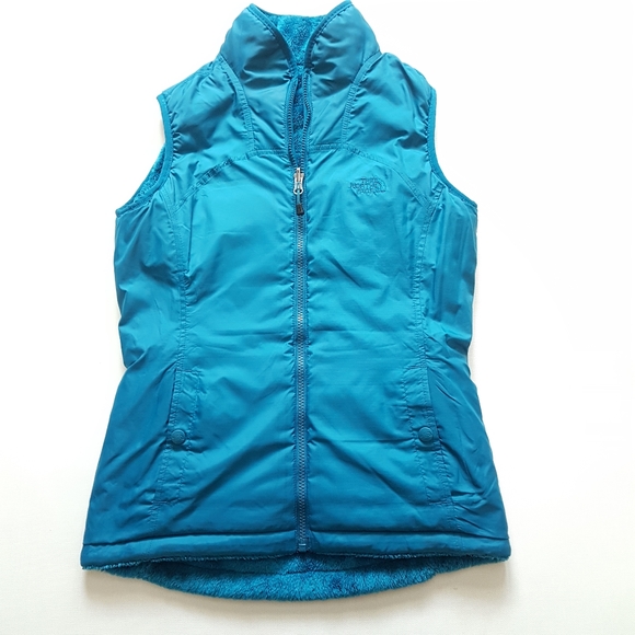 The North Face Mossbud Reversible Vest Teal - Picture 2 of 6